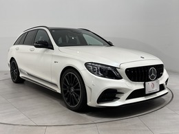 メルセデスAMG Cクラスワゴン C43 4マチック 4WD ガラスSR ヘッドUD ブルメスター レザー