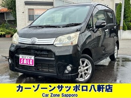 ダイハツ ムーヴ 660 カスタム X 4WD 社外CDオーディオ　純正アルミホイール夏