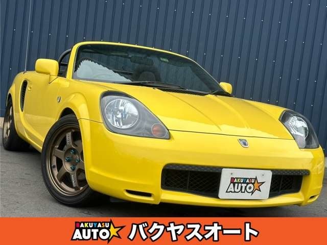 トヨタの人気ミッドシップスポーツMR-S！！　純正スーパーブライトイエロー！