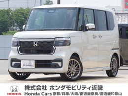 ホンダ N-BOX カスタム 660 ターボ デモカー　9インチナビ　両側電動スライド