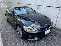 BMW 4シリーズカブリオレ 435i Mスポーツ 黒革シート　バックカメラ　パドルシフト