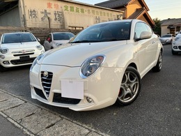 アルファ　ロメオ ミト コンペティツィオーネ タン革シート　純正17AW ナビ　TV