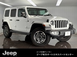 ジープ ラングラー アンリミテッド サハラ 2.0L 4WD 1オ-ナ-革シ-トヒ-タ-LEDライトクルコンTV