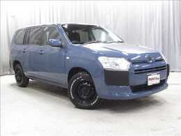 トヨタ サクシードバン 1.5 TX 4WD アルルブルー　新品TOYOオプカンAT3　4WD
