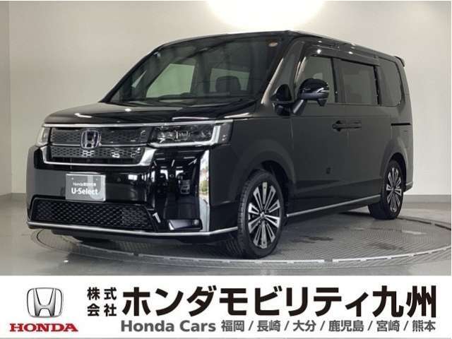 色々な装備がついた、ステップワゴン e:HEVスパーダ プレミアムラインです。