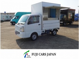 マツダ スクラムトラック 移動販売車　キッチンカー　フードトラック 2槽シンク　200L給排水　コールドテーブル