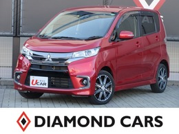 三菱 eKカスタム 660 T セーフティパッケージ 4WD ナビ　アラウンドビュー オートハイビーム