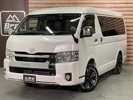 トヨタ ハイエースバン 2.7 スーパーGL ダークプライムII ワイド ミドルルーフ ロングボディ 4WD 6型 UIベットキット 純正ナビ バックカメラ