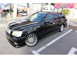 トヨタ クラウンエステート 2.5 アスリート 後期モデル！ブラック全塗装 外品フルエア