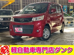 マツダ フレア 660 カスタムスタイル XS 4WD 2年保証　CVT 2DINオーディオ シートヒータ