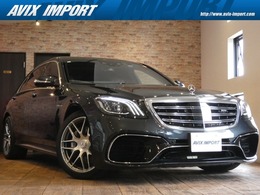 メルセデスAMG Sクラス S63 ロング 後期 RSP パノラマSR 黒革 ナビ TV 全周囲
