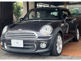 ミニ ミニコンバーチブル クーパー 正規ディーラー車・ブラウンレザーシート・