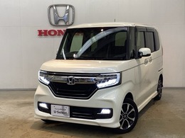 ホンダ N-BOX カスタム 660 G L ホンダセンシング 光触媒抗菌消臭施工済　ドラレコ　ナビ　ET