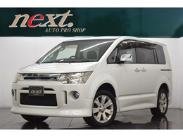 三菱 デリカD：5 2.4 ローデスト G パワーパッケージ 4WD ナビ 地デジTV フルセグ フロントサイドバ