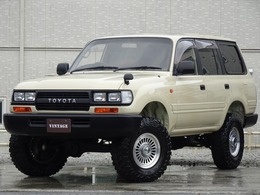 トヨタ ランドクルーザー80 4.5 VXリミテッド 4WD リフトアップ角目4灯ライトDEAN16インチ