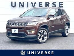 ジープ コンパス リミテッド 4WD 黒革 純正ナビTV リアカメラ ACC ETC 禁煙