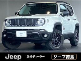 ジープ レネゲード トレイルホーク 4WD 純正ディスプレイオーディオ/オープンエア