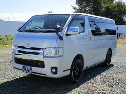 トヨタ ハイエースバン 3.0 スーパーGL ロング ディーゼルターボ 4WD ナビ・ETC