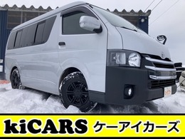 トヨタ ハイエース 2.7 DX ロング ミドルルーフ 4WD ベッドキット ナビ エンスタ ETC フルセグ