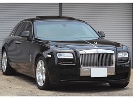 ロールスロイス ゴースト 6.6 黒革シート　サンルーフ　純正ナビ・TV