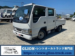 いすゞ エルフ 1.25t積・低床・Wキャブ・3ペダル 