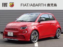 アバルト 500e ツーリズモ 新車保証継承　ガラスルーフ　ナビTV　ETC