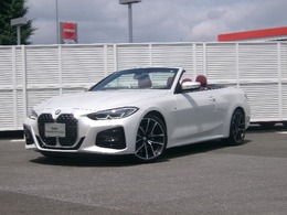 BMW 4シリーズカブリオレ 420i Mスポーツ 1オーナー　HDDナビ　ACC　赤革　純正19AW
