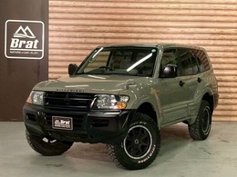 三菱 パジェロ 3.5 ロング エクシード 4WD 全塗装 リフトアップ ロードマックス17イン