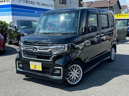 ホンダ N-BOX カスタム 660 L ターボ 9インチナビ　シートヒータ　ドラレコ