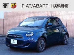 フィアット 500e ポップ 新車保証継承 ナビ 後カメラ 前後ドラレコ