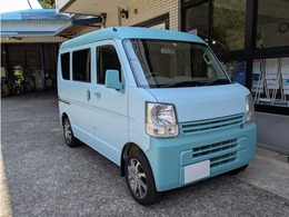 日産 NV100クリッパー 660 DX ハイルーフ 5AGS車 自社ラプラー塗装・スズキ純正アルミ
