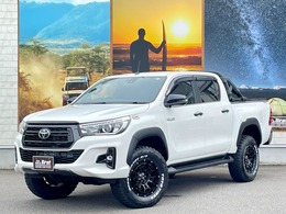 トヨタ ハイラックス 2.4 Z ブラック ラリー エディション ディーゼルターボ 4WD リフトアップ TOYO新品タイヤ 大型液晶ナビ