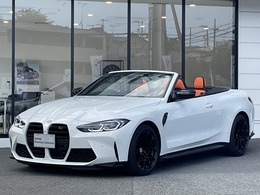 BMW M4カブリオレ コンペティション M xドライブ 4WD MカーボンバケットSPシート(橙/黒) パーキ