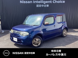 日産 キューブ 1.5 15X 80周年スペシャルカラーリミテッド メモリ-ナビ　バックモニタ-