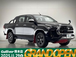 トヨタ ハイラックス 2.4 Z ディーゼルターボ 4WD 禁煙車 純正ナビ GRステップ/スポーツバー