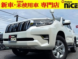 トヨタ ランドクルーザープラド 2.7 TX Lパッケージ 4WD 純正17インチAW　社外10型ナビ　サンルーフ