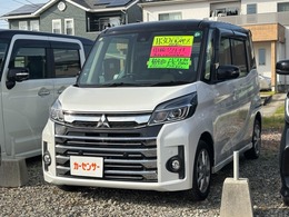三菱 eKスペース 660 カスタム G セーフティ パッケージ 左側パワースライドドア　メモリーナビ