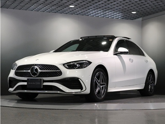 ★C200 ポーラーホワイト AMGラインP ドライバーズP入庫しました★