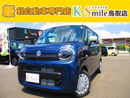 スズキ ワゴンRスマイル 660 ハイブリッド S 左側電動スライドドア　シートヒーター　プ