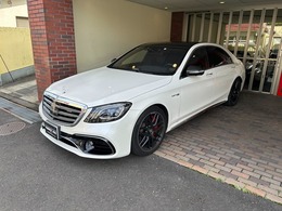 メルセデスAMG Sクラス S63 4マチック プラス ロング 4WD ショーファーダイナミックPKG後席モニター