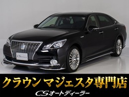 トヨタ クラウンマジェスタ 3.5 Fバージョン ワンオーナー/黒本革/フルエアロ/Pサウンド