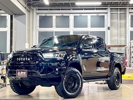 トヨタ ハイラックス 2.4 Z GRスポーツ ディーゼルターボ 4WD リフトアップ 減衰調整式ショック KMC/AZTE