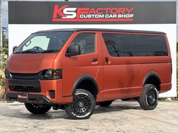 トヨタ ハイエースバン 3.0 スーパーGL ロング ディーゼルターボ 4WD ディーゼル4WD車/丸目換装/新品タイヤジオ