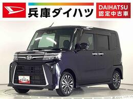 ダイハツ タント カスタムRS　ターボ　4WD　ナビTV 1年保証　ナビTV　前後ドラレコ　ETC