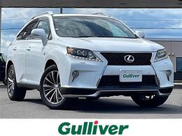 レクサス RXハイブリッド 450h Fスポーツ 4WD サンルーフ シートヒーター 黒革シート ETC