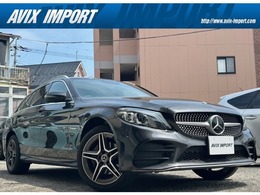 メルセデス・ベンツ Cクラスワゴン C200 ローレウス エディション (BSG搭載モデル) スポーツプラスパッケージ 後期型 スポーツプラスP パノラミックR 黒