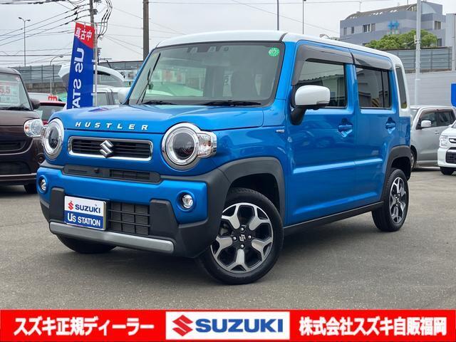 【令和2年式】ブリスクブルー・ホワイト2トーン N-ONE・キャストなどをお探しの方に！あらゆるシーンで大活躍★遊べる軽【ハスラーHYBRID Xターボ】はいかがですか？