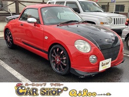 ダイハツ コペン 660 アクティブトップ MTモード付AT 社外マフラー リアスポイラー