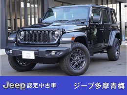 ジープ ラングラー アンリミテッド スポーツ 4WD マット ドラレコ付 純正ナビETC ウーファー