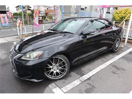 レクサス ISコンバーチブル 350C スピンドルグリル　RAYS19アルミ　ローダウ